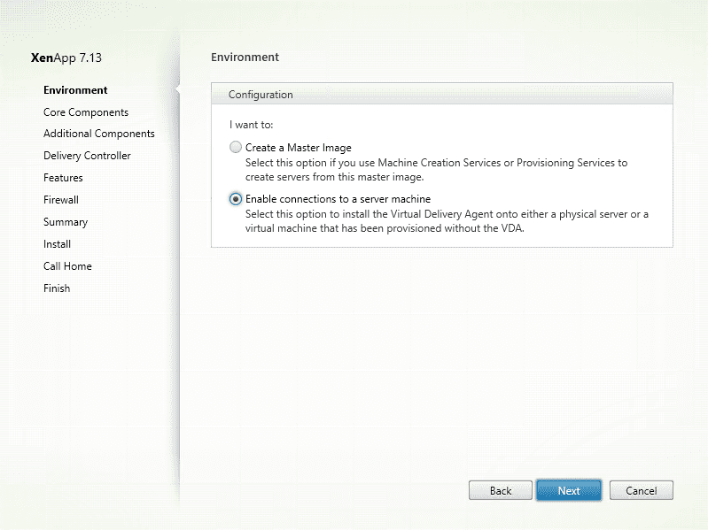 Citrix XenApp installation - Environment setup